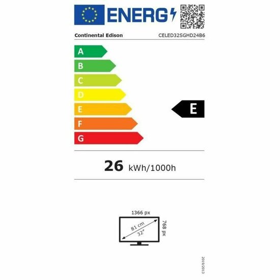 Smart TV Continental Edison 32&quot; LED 4