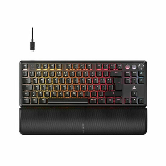 Draadloos toetsenbord Corsair CH-911911G-ES Zwart QWERTY 1