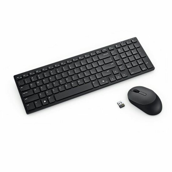 Toetsenbord en muis Dell KM555 Zwart QWERTY Qwerty US 1