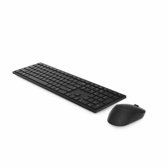 Toetsenbord en muis Dell KM5221W Qwerty US Zwart QWERTY 1