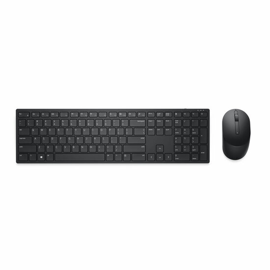 Toetsenbord en muis Dell KM5221W Qwerty US Zwart QWERTY 2