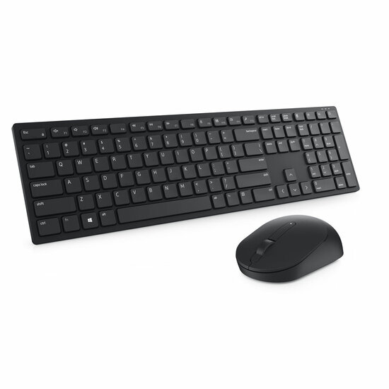 Toetsenbord en muis Dell KM5221W Qwerty US Zwart QWERTY 3