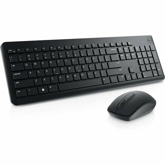 Toetsenbord en muis Dell KM3322W Qwerty US Zwart QWERTY 2