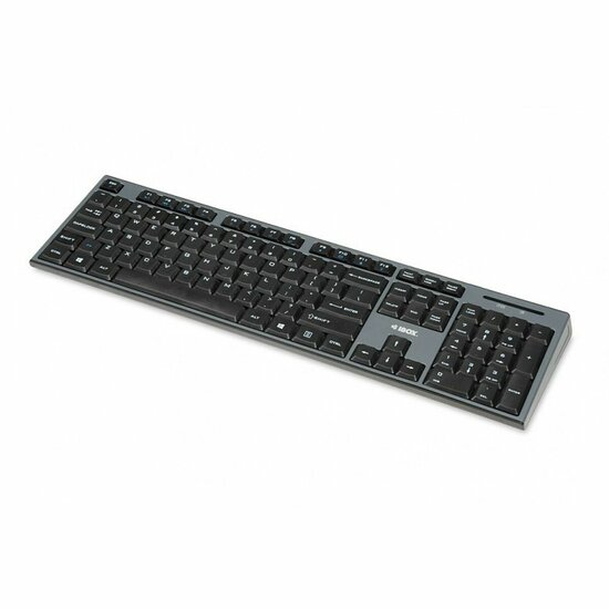 Toetsenbord en muis Ibox DESKTOP KIT PRO Zwart Engels QWERTY 2