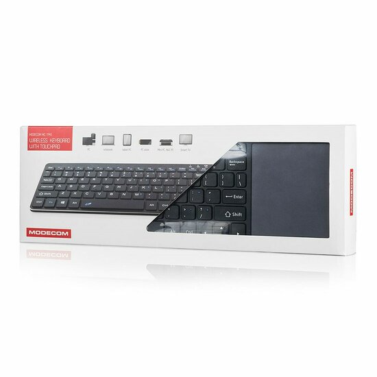 Toetsenbord Modecom MC-TPK1 Zwart Engels QWERTY 4