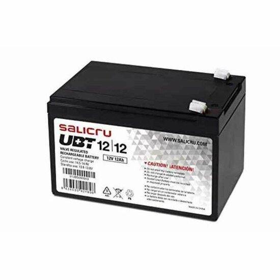 Batterij voor UPS SAI Salicru UBT 12/12 12 ah 12 v 12 Ah 12 V 1