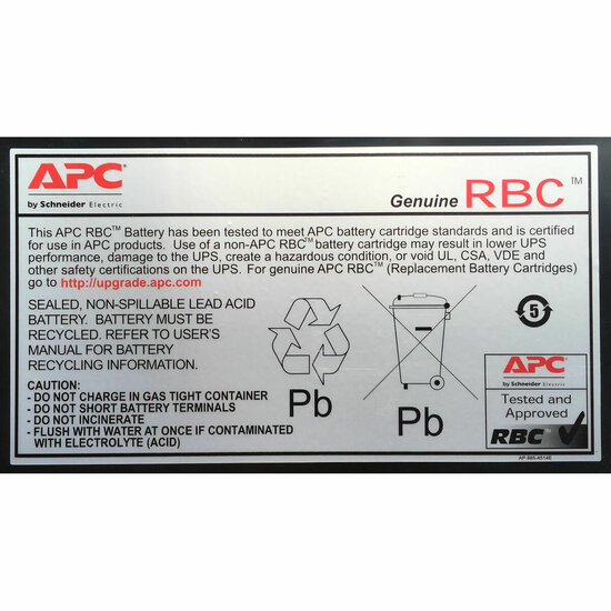 Batterij voor UPS SAI APC RBC59                2