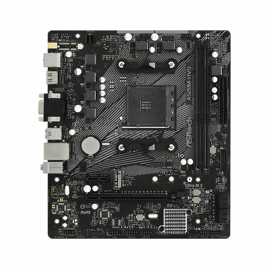 Moederbord ASRock A520M-HVS AMD A520 AMD AMD AM4 1