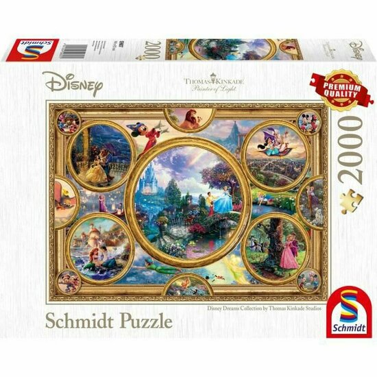 Puzzel Schmidt Spiele Disney Dreams Collection 2000 Onderdelen 1