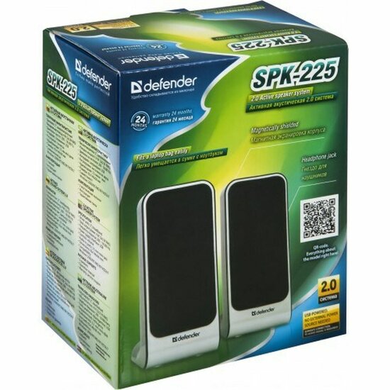 PC speakers Defender SPK-225 Zwart Bluetooth luidspreker 2