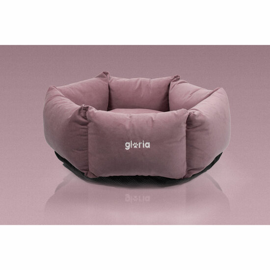 Hondenbed Gloria Hondarribia Roze 60 x 60 cm Zeshoekig 3