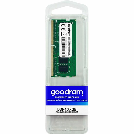 RAM geheugen GoodRam GR2400S464L17S/4G 2400 MHz CL17 4 GB DDR4 3