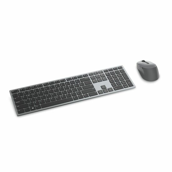 Toetsenbord en muis Dell 580-AJQJ Zwart Grijs Titanium QWERTY Qwerty US 3