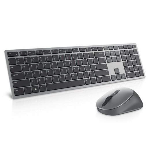 Toetsenbord en muis Dell 580-AJQJ Zwart Grijs Titanium QWERTY Qwerty US 5