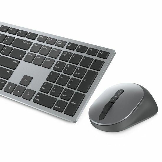 Toetsenbord en muis Dell 580-AJQJ Zwart Grijs Titanium QWERTY Qwerty US 7