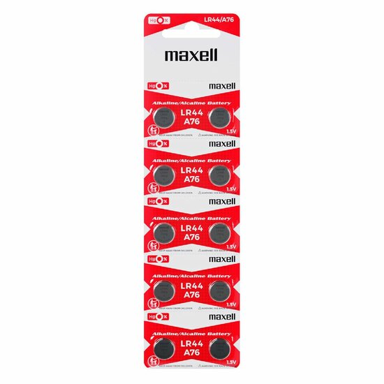 Batterijen Maxell 19040800 1,5 V Knoopcelbatterij (10 Stuks) 2