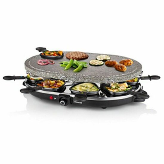 Grill Princess 8 Oval Stone Grill Party 1100W 7