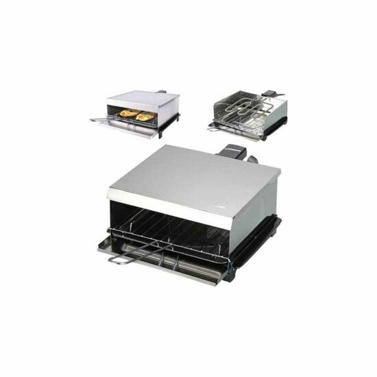 Tosti-ijzer Grill Royalty Line ST-800 Zilverkleurig 800 W 2