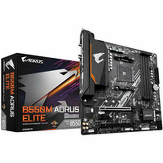 Moederbord Gigabyte B550M AORUS ELITE mATX AM4     AMD B550 AMD AM4 1