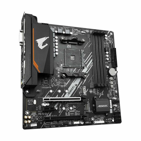 Moederbord Gigabyte B550M AORUS ELITE mATX AM4     AMD B550 AMD AM4 4