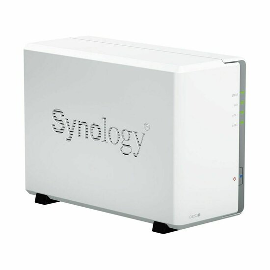 Netwerkopslag NAS Synology DS223J Quad Core Wit 6