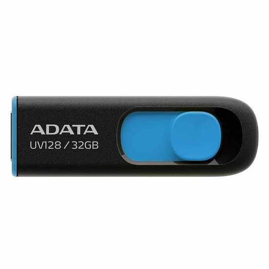 USB stick Adata DashDrive UV128 32GB 32 GB Blauw Zwart 32 GB 5