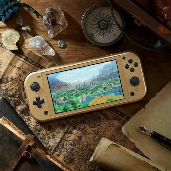 Nintendo Switch Lite Nintendo HYRULE Gouden 4