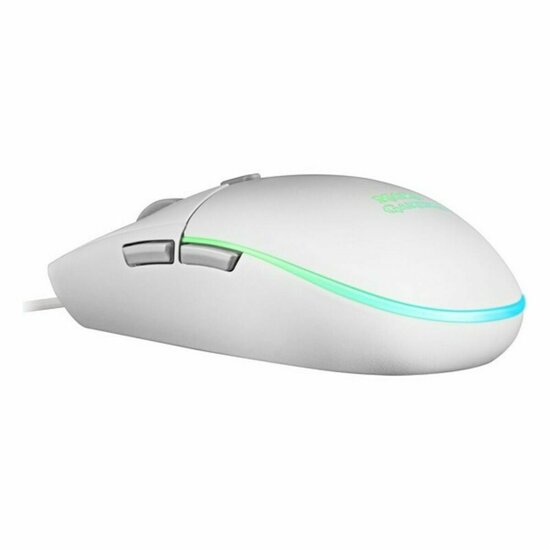 Gaming muis Mars Gaming MMGW Blanco 2