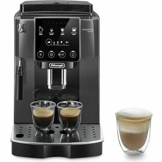 Volautomaat koffiezetapparaat DeLonghi ECAM220.22.GB Zwart Grijs 1450 W 15 bar 250 g 1,8 L 1