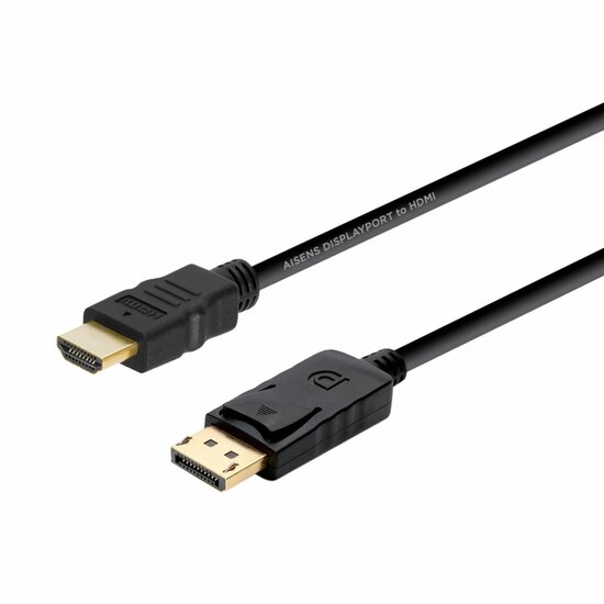 Adapter DisplayPort naar HDMI Aisens DP Zwart 20 m 2 m 1