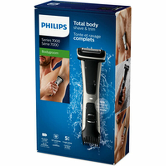 Baard en haar trimmer Philips Afeitadora corporal apta para la ducha Zwart 2