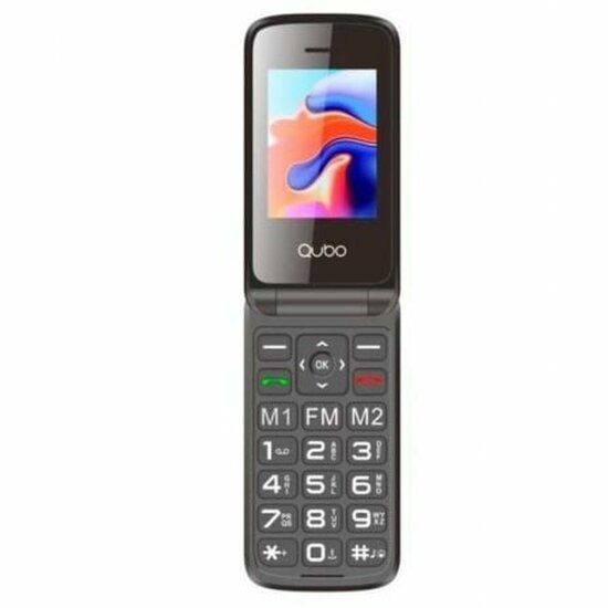 Senioren Telefoon Qubo X-247BKC 2,4&quot; 1