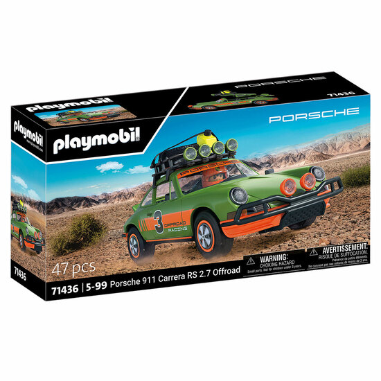 Playset Playmobil Porsche 911 Carrera RS Offroad Edition 47 Onderdelen 1