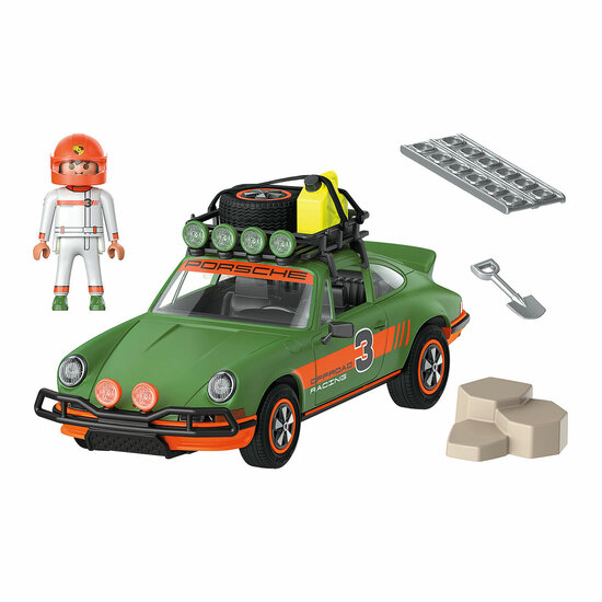 Playset Playmobil Porsche 911 Carrera RS Offroad Edition 47 Onderdelen 2