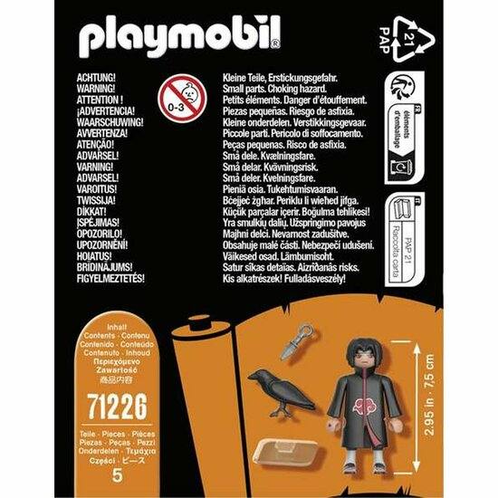 Playset Playmobil 71226 Itachi Akatsuki 3