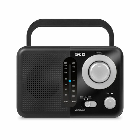 Radio SPC 4590N AM/FM 0,8W NEGRO Zwart 1