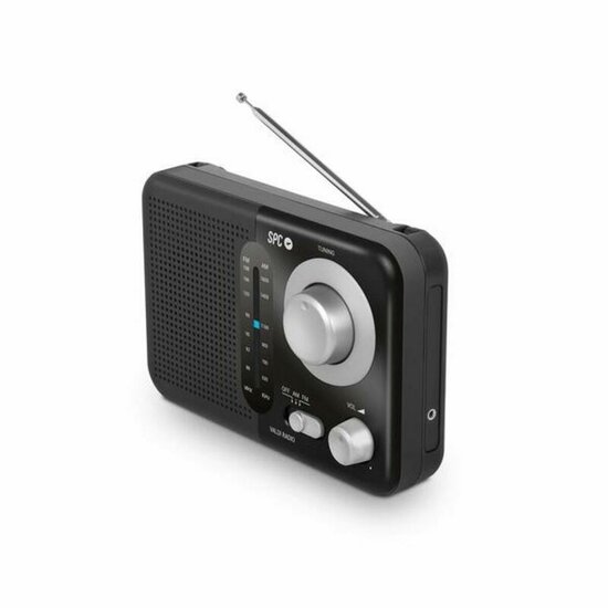 Radio SPC 4590N AM/FM 0,8W NEGRO Zwart 3