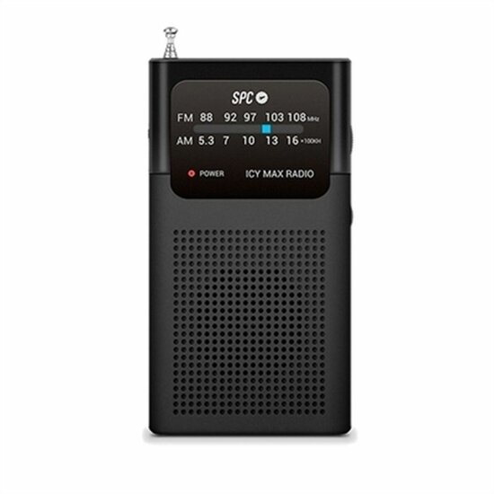 Radio SPC Internet 4588N ICY MAX Zwart AM/FM-tuner 1