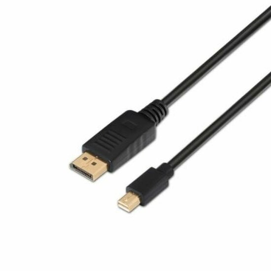 Mini DisplayPort naar DisplayPort-Adapter Aisens A124-0131 2 m Zwart 1