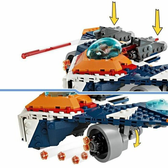 Bouwspel Lego 76278 Marvel: Rocket vs. Ronan&amp;apos;s Spaceship Multicolour 290 Onderdelen 4