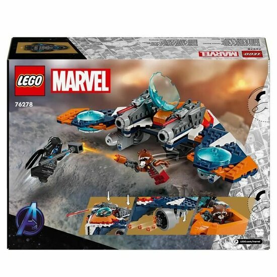 Bouwspel Lego 76278 Marvel: Rocket vs. Ronan&amp;apos;s Spaceship Multicolour 290 Onderdelen 6