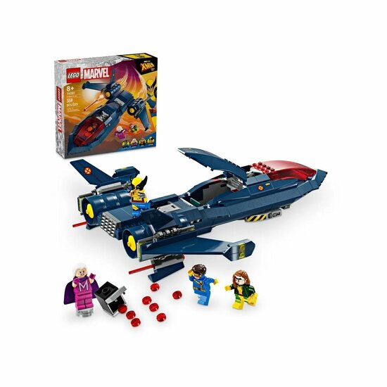 Bouwspel Lego MARVEL 76281 X-MEN X-JET Multicolour 359 Onderdelen 1