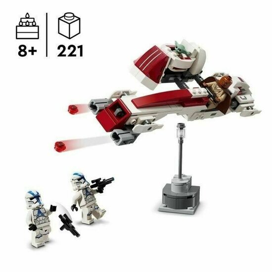 Bouwspel Lego Star Wars 75378 BARC Speeder Escape 221 Onderdelen 2