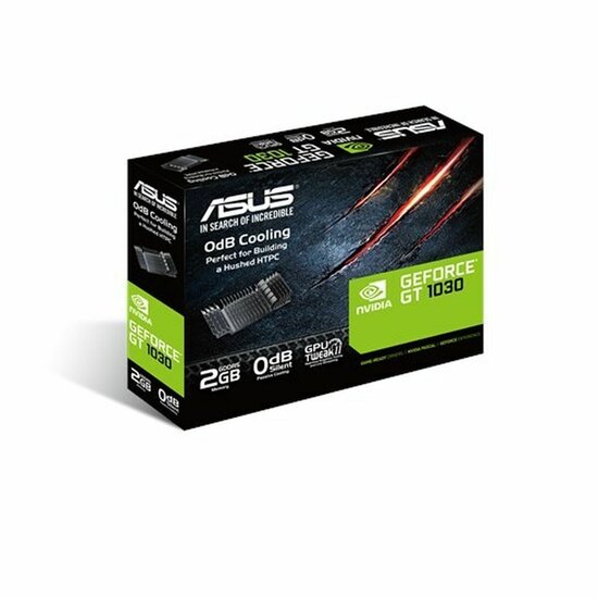 Videokaart Asus 90YV0AT0-M0NA00 NVIDIA GeForce GT 1030 2 GB GDDR5 5