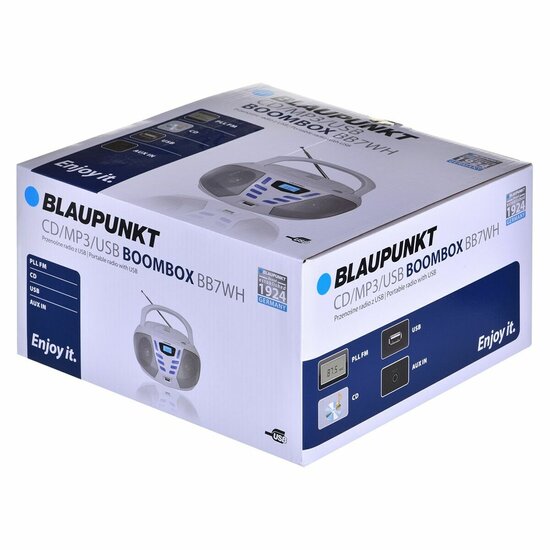 Radio Blaupunkt BB7WH Grijs Cyaan Ja 4