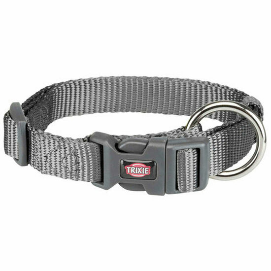 Hondenhalsband Trixie New Premium Grafiet S/M 30-45 cm 2