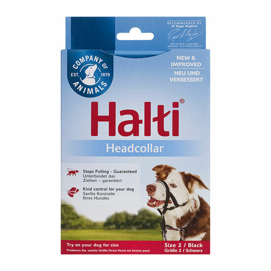 Trainingshalsbanden voor honden Company of Animals Halti Zwart Muilkorf (35-48 cm) 2