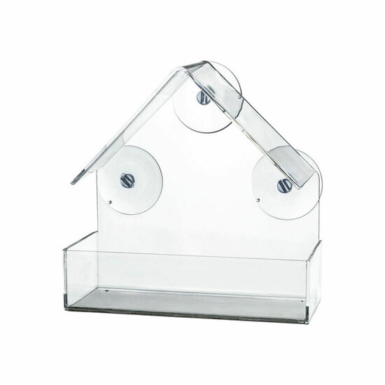 Vogelvoederhuisje Trixie Transparant 225 ml 15 &times; 15 &times; 6 CM 1