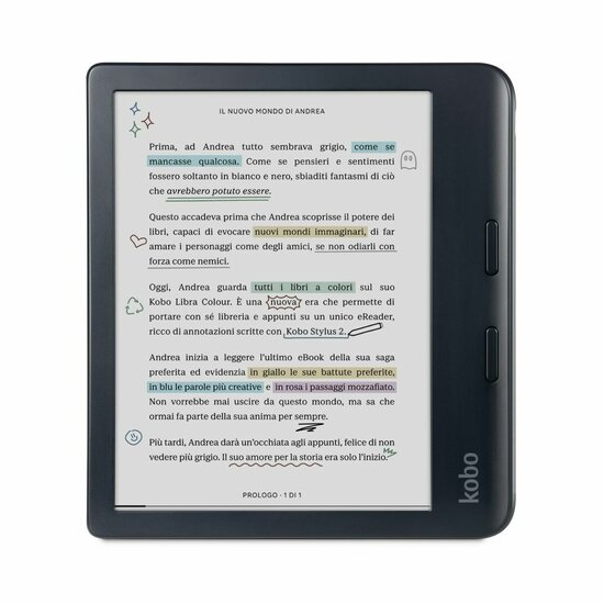 E-reader Rakuten N428-KU-BK-K-CK Zwart 32 GB 7&quot; 1