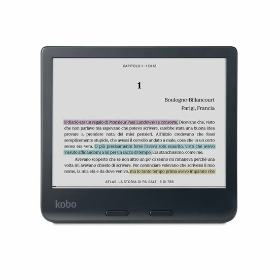 E-reader Rakuten N428-KU-BK-K-CK Zwart 32 GB 7&quot; 4